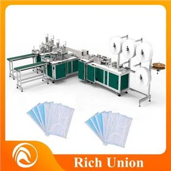 Full-automatic 3 Ply Machine for Diposable Face Mask
