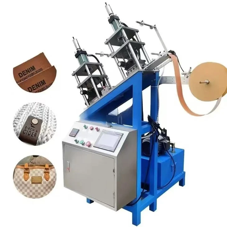 Leather Die Cutting Press Machine Automatic Leather Logo Hot Foil Press Stamping Embossing Machine