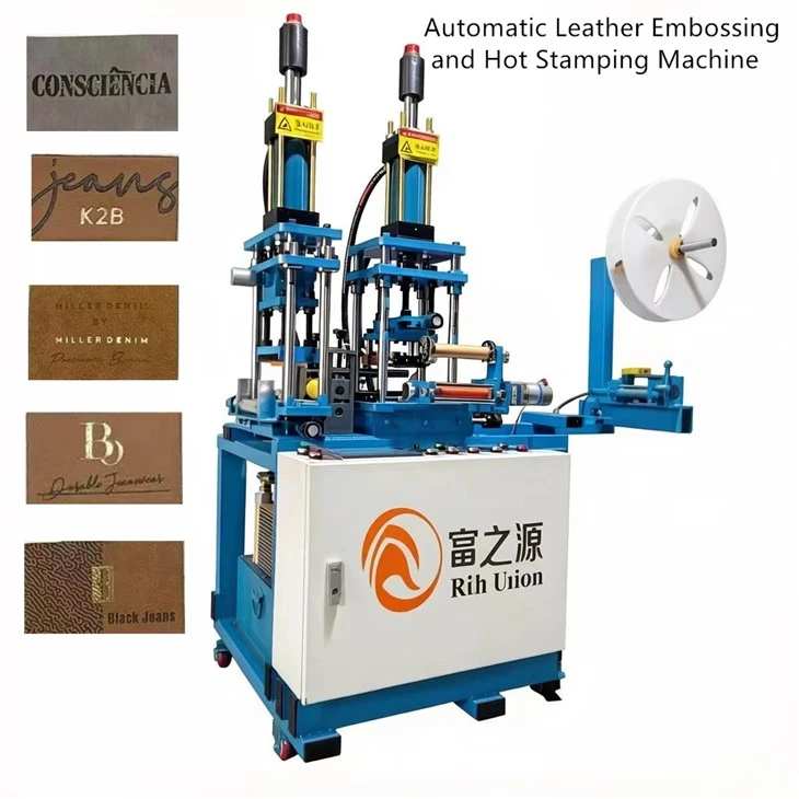 Leather Embossing Hot Stamping Cutting Machine